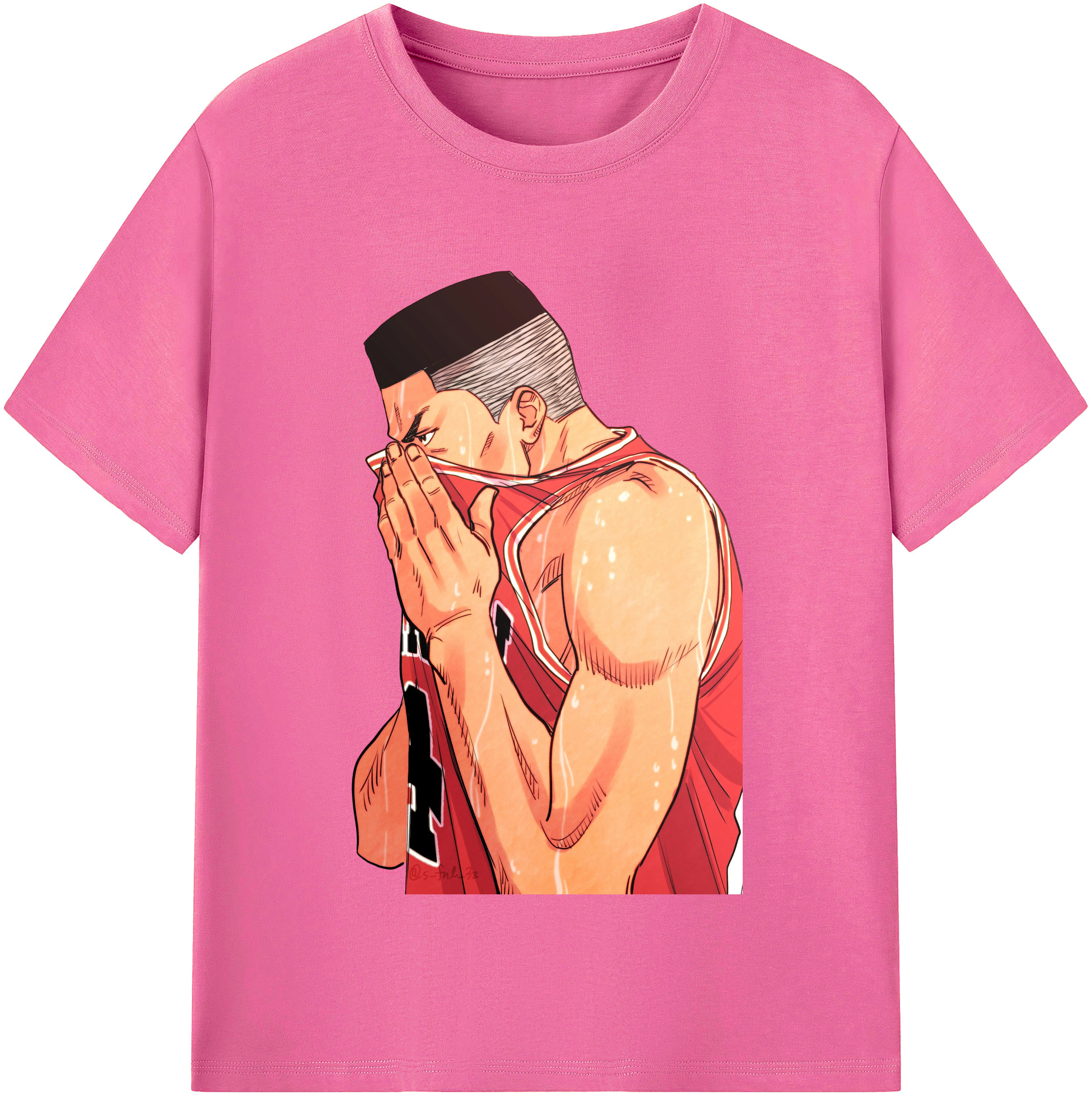 （画像用） SLAM DUNK／スラムダンク レディースカジュアルプリントTシャツ（綿100％）